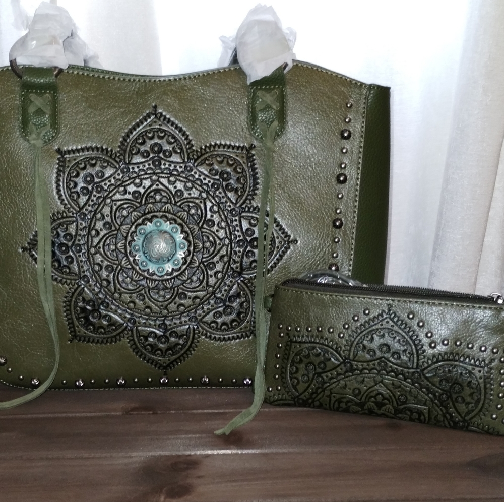 Montana West Leather Bag NWT